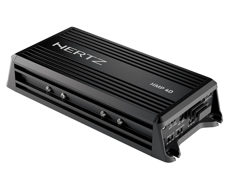 Hertz HMP 4D - Marine & Powersports D-Klasse 4-Kanal-Verstärker 600W