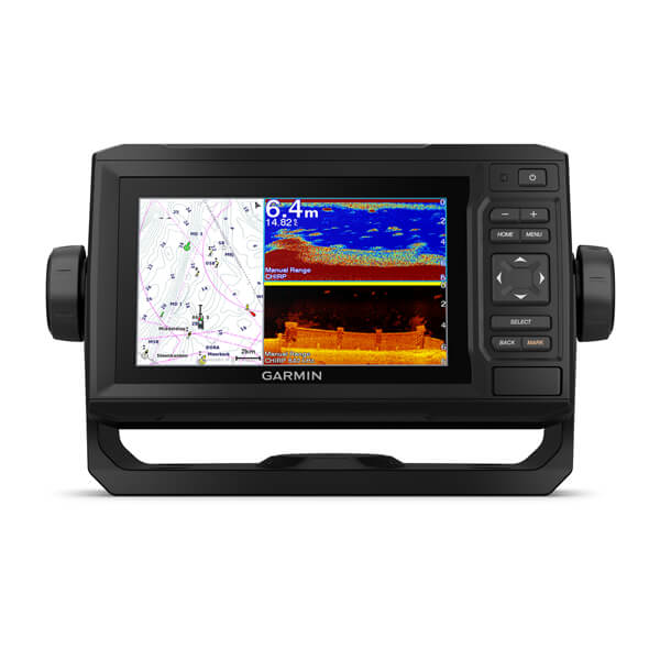 Garmin EchoMap UHD 62cv mit GT24-TM-Geber