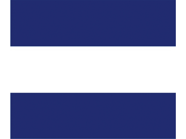 Talamex Buchstabenwimpel Abm. 30 x 36 cm Signalflagge J