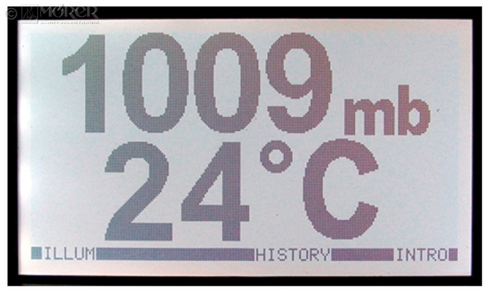 Nasa Meteoman Marine Wetterstation - Display ohne Geber