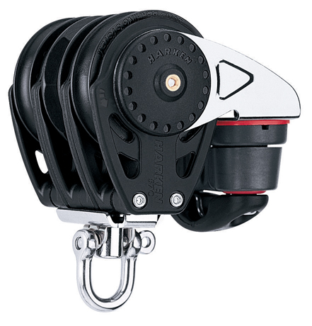 Harken Blk-80Mm Element Single Foot W/Lockoff A