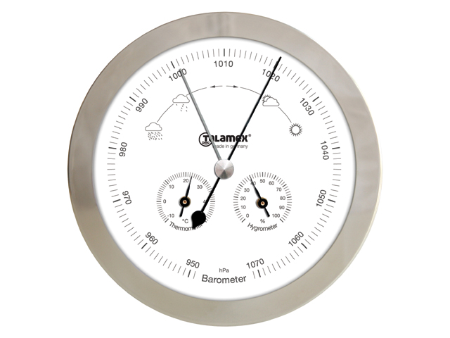 Talamex Wetterstation 160mm (Baro-, Hygro-, Thermometer)