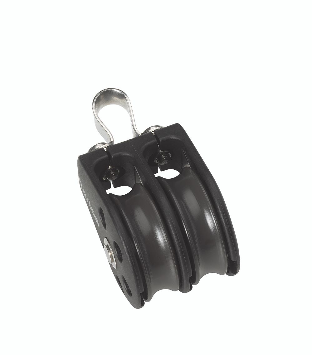 Barton Size 2 Gleitlagerblock doppelt mit festem Auge