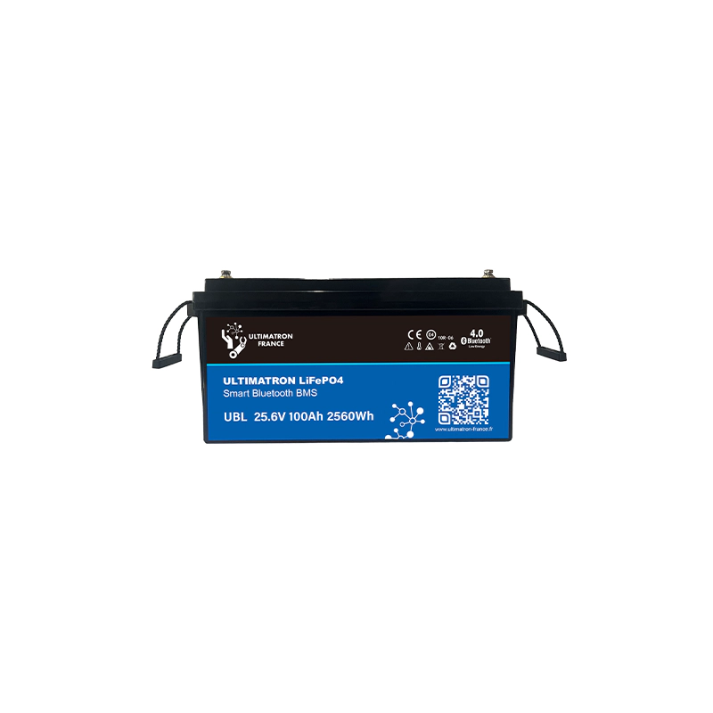 Ultimatron Lithium Batterie LiFePO4 25.6V 100Ah Smart BMS mit Bluetooth