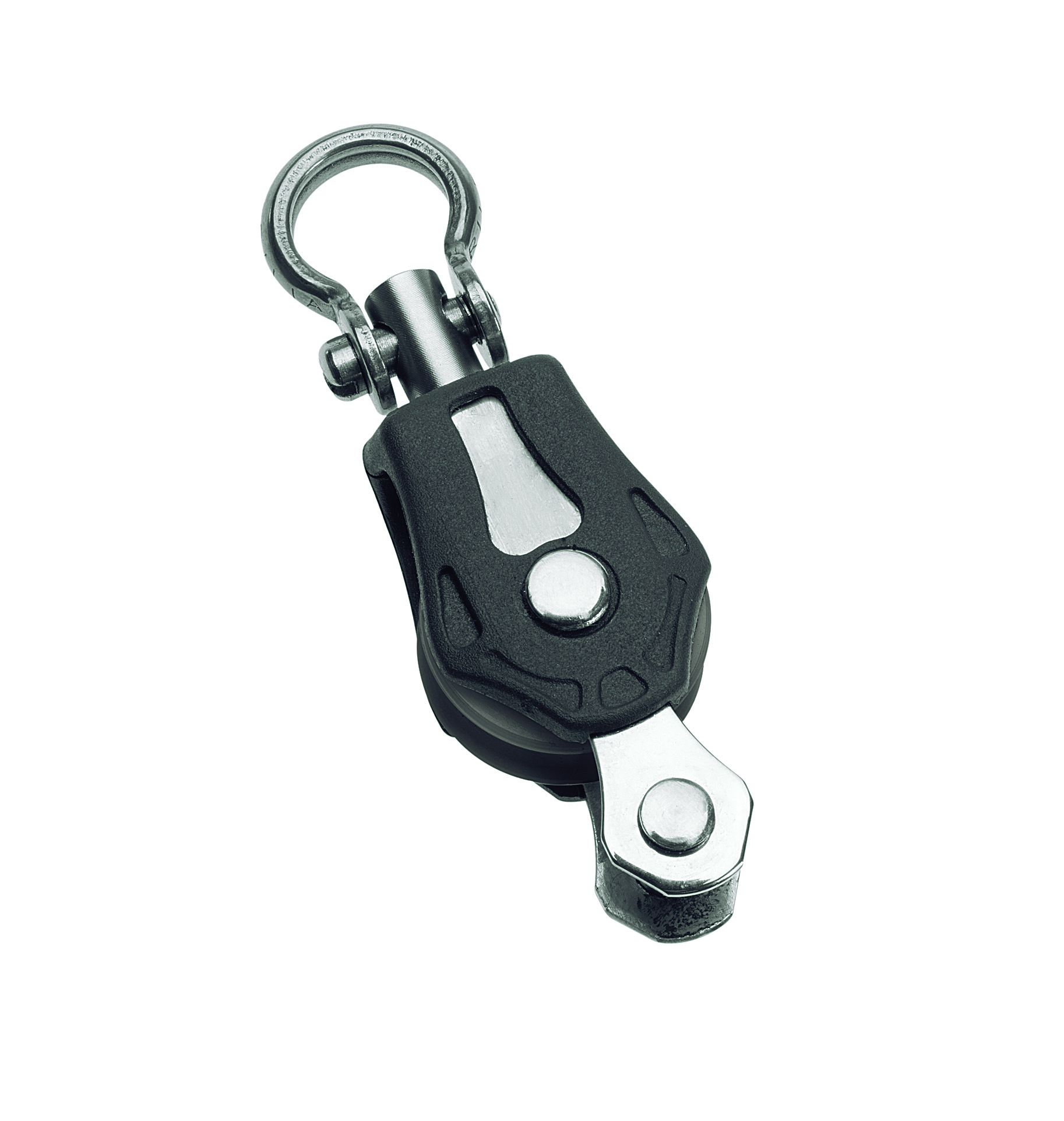 Barton Size 0 Gleitlagerblock einfach mit Wirbelschäkel und Hundsfott