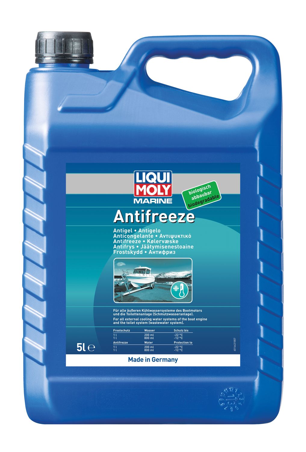 LIQUI MOLY Marine Antifreeze biologisch abbaubar (5l Kanister)