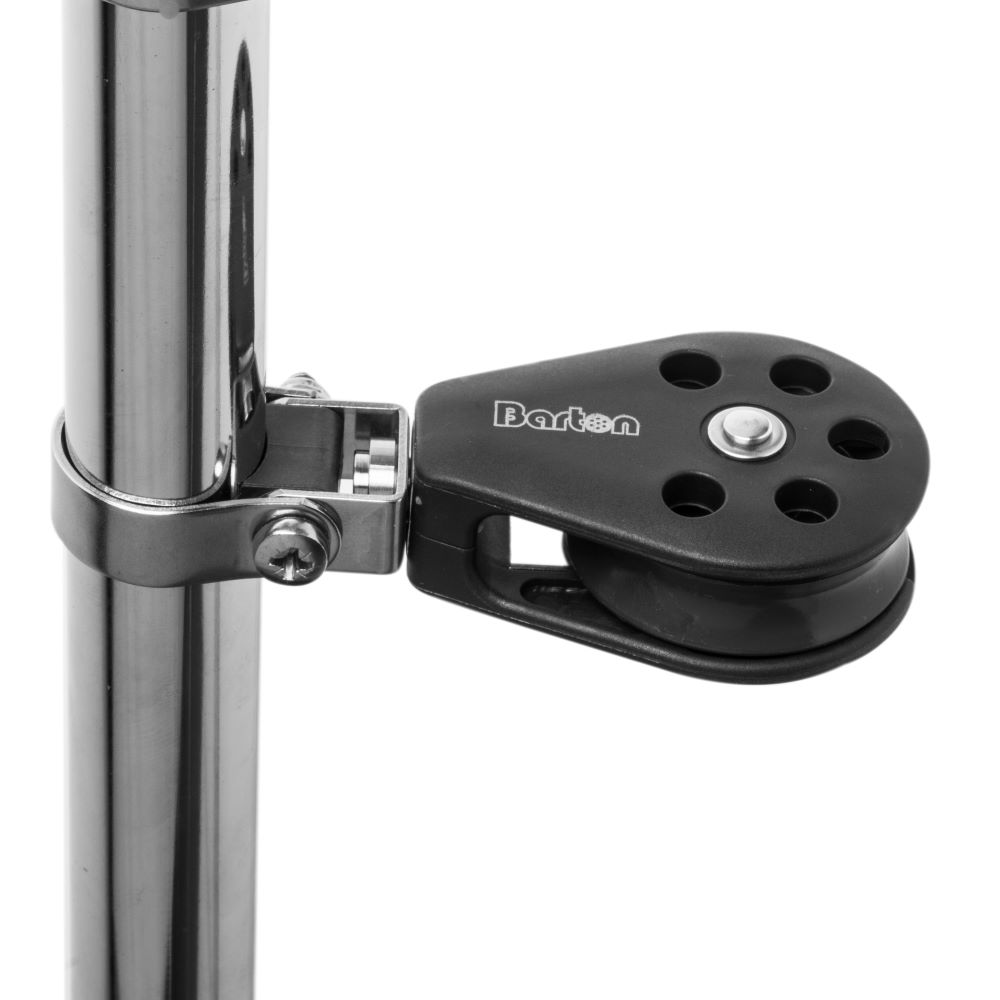 Barton Size 3 Gleitlagerblock einfach für 25mm Relingsstützen