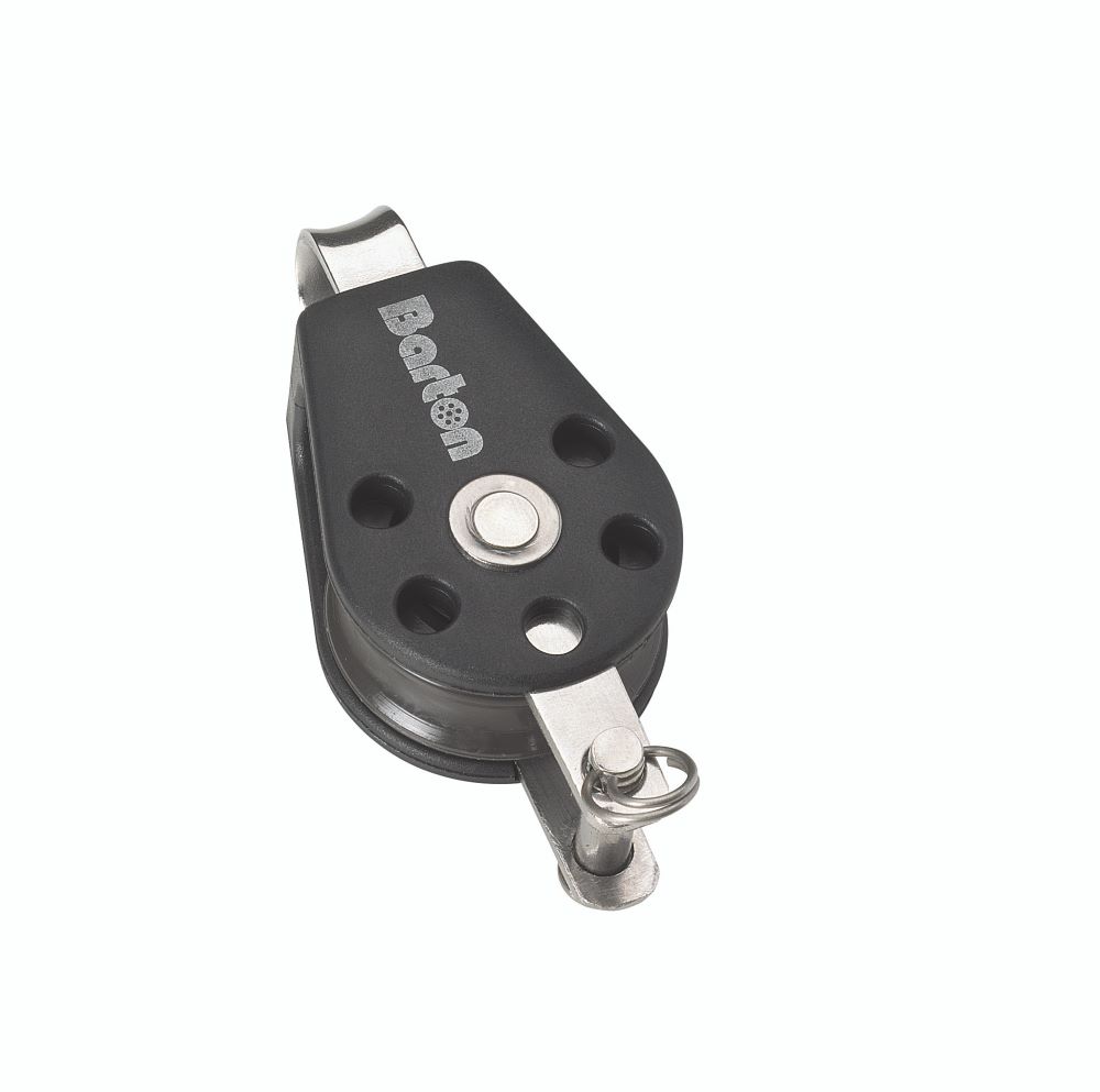 Barton Size 3 Gleitlagerblock einfach mit festem Auge und Hundsfott