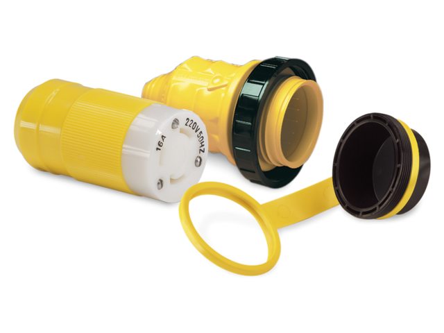 Marinco 16A 220V Bordstecker Landstrom Set