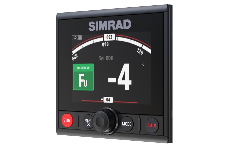 Der Simrad AP44 Controller im LEPPER marine Hydraulik Paket