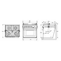 FORCE10 5.flammiger American Standard Kocher mit