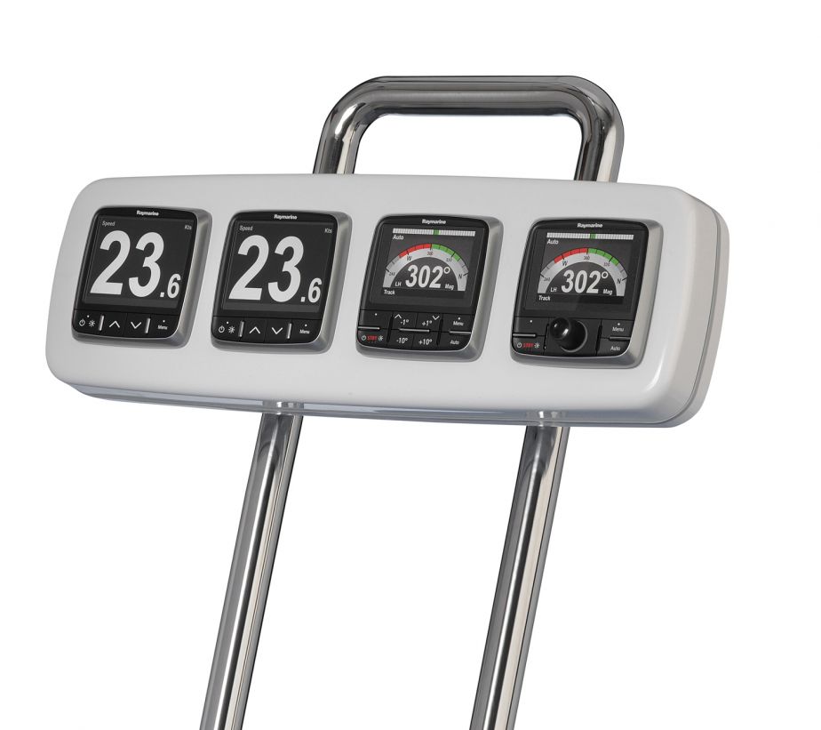 Scanstrut Instrumentenkonsole für 4 Instrumente SPH-4i-W (Relingsmontage)