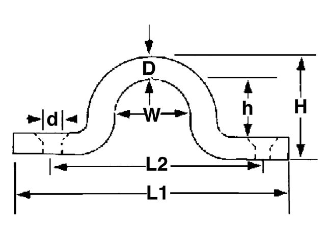 Talamex Bügel Edelstahl (versch. Ausführungen)