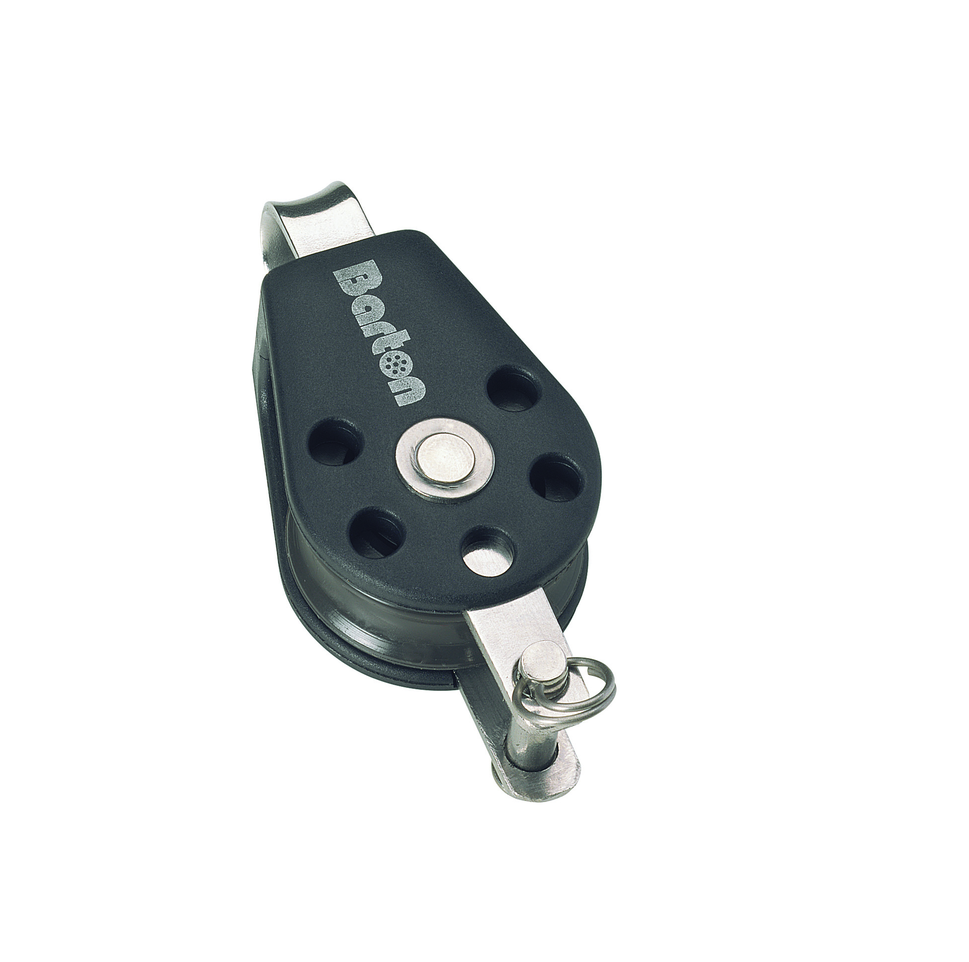 Barton Size 1 Kugellagerblock einfach mit festem Auge und Hundsfott