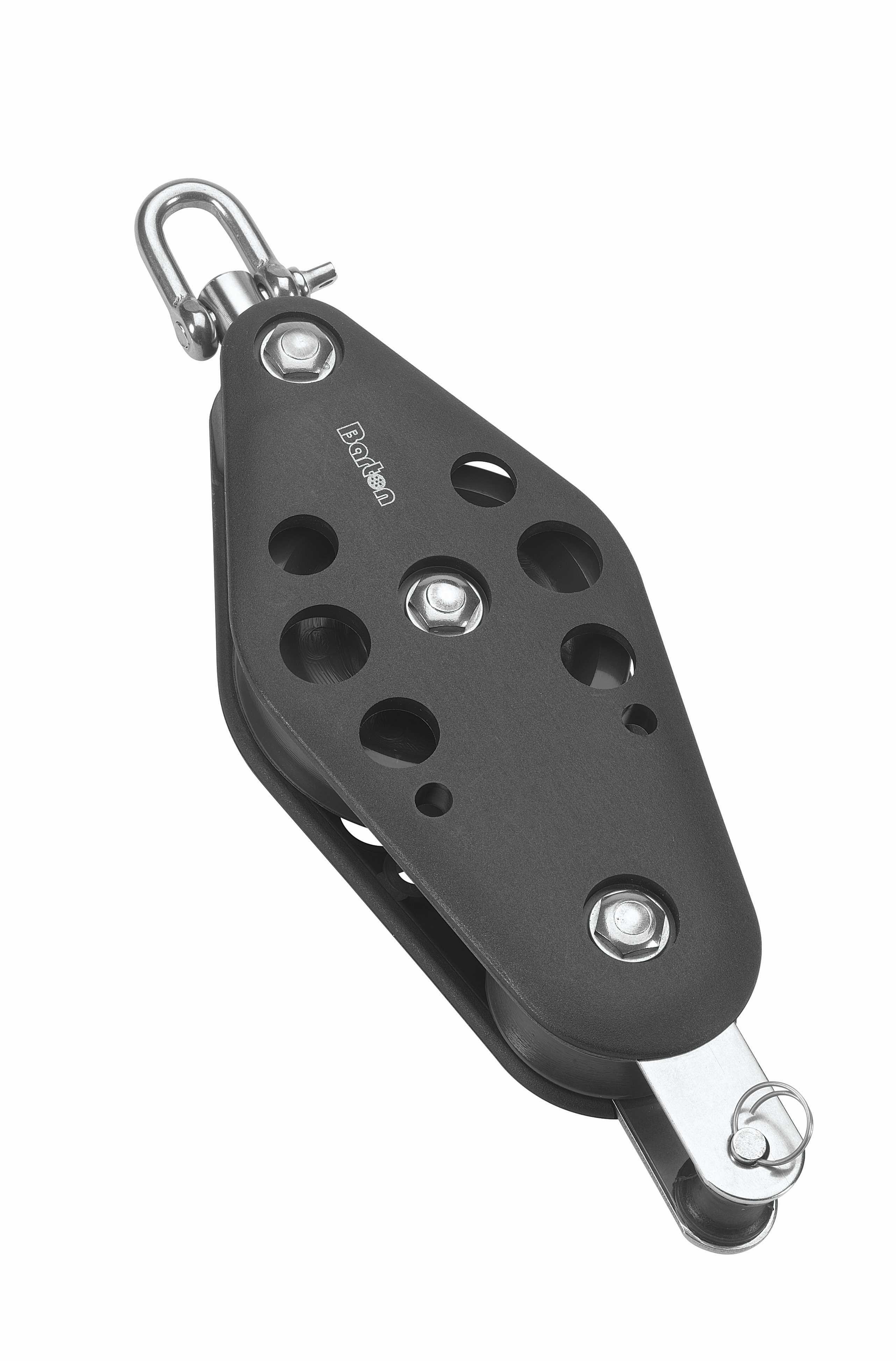 Barton Size 7 Gleitlagerblock Violine mit Wirbelauge und Unterbügel