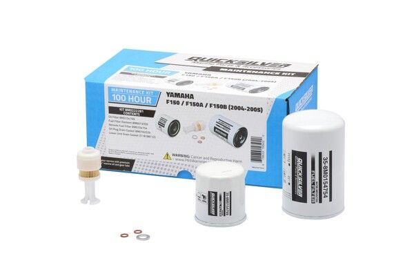 Quicksilver Wartungskit Yamaha F150/F150A/F150B (2004-2005) inklusive Wasserfilter
