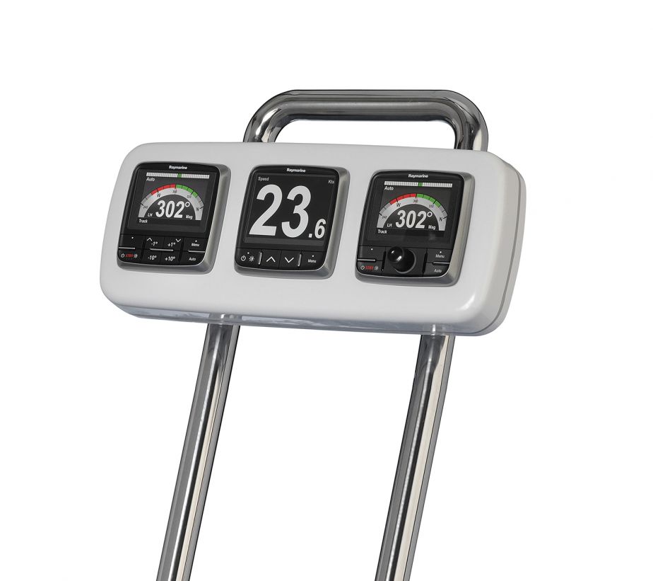 Scanstrut Instrumentenkonsole für 3 Instrumente SPH-3i-W (Relingsmontage)