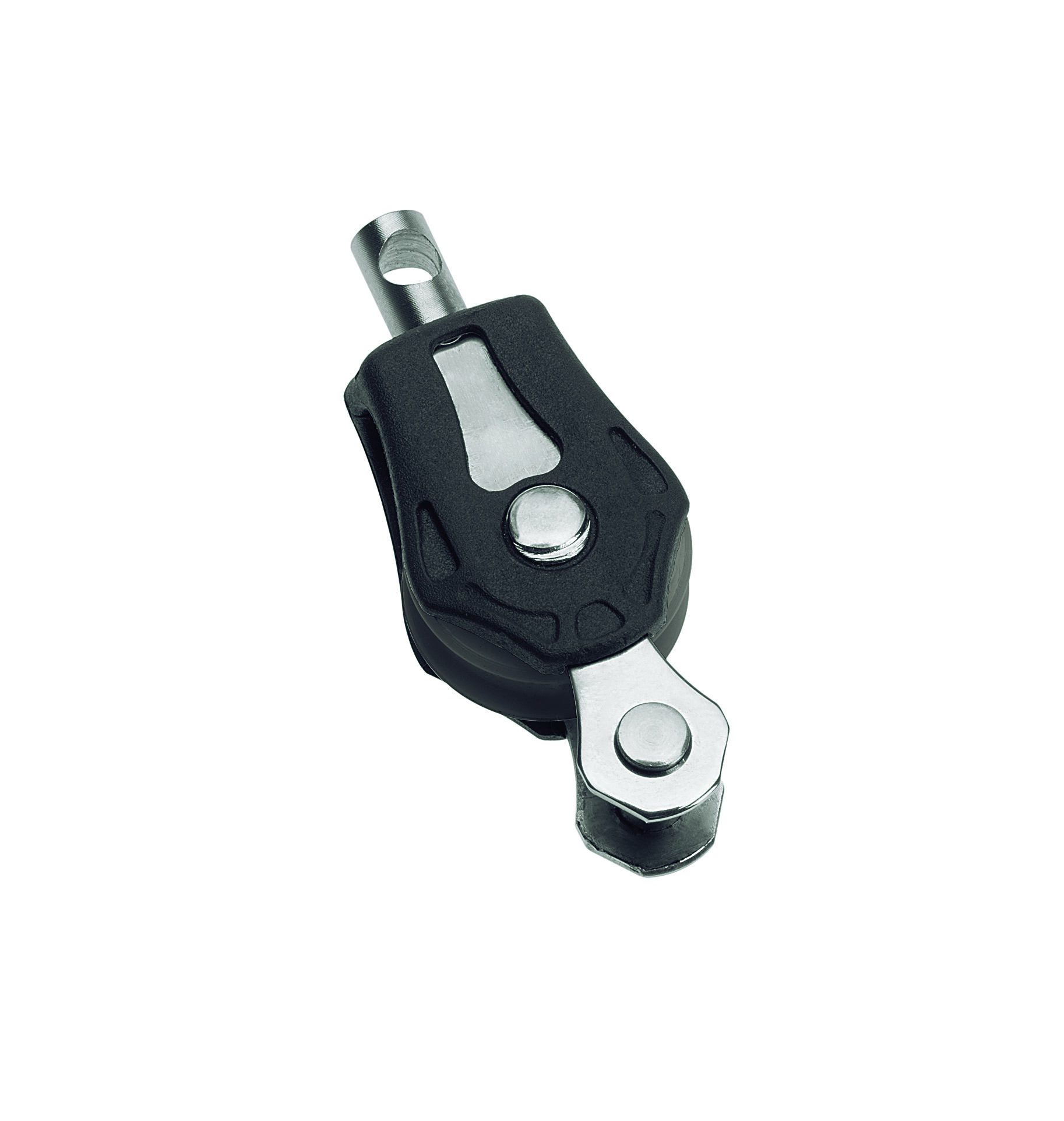 Barton Size 0 Gleitlagerblock einfach mit Wirbel und Hundsfott ohne Schäkel