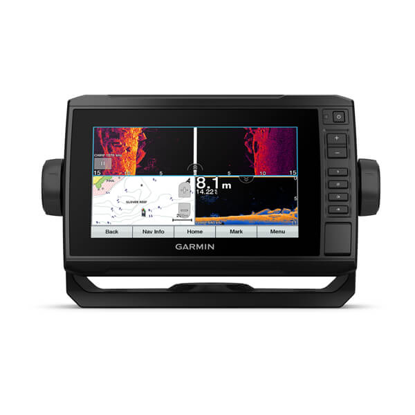 Garmin ECHOMAP™ UHD 72sv mit GT56UHD-TM Geber