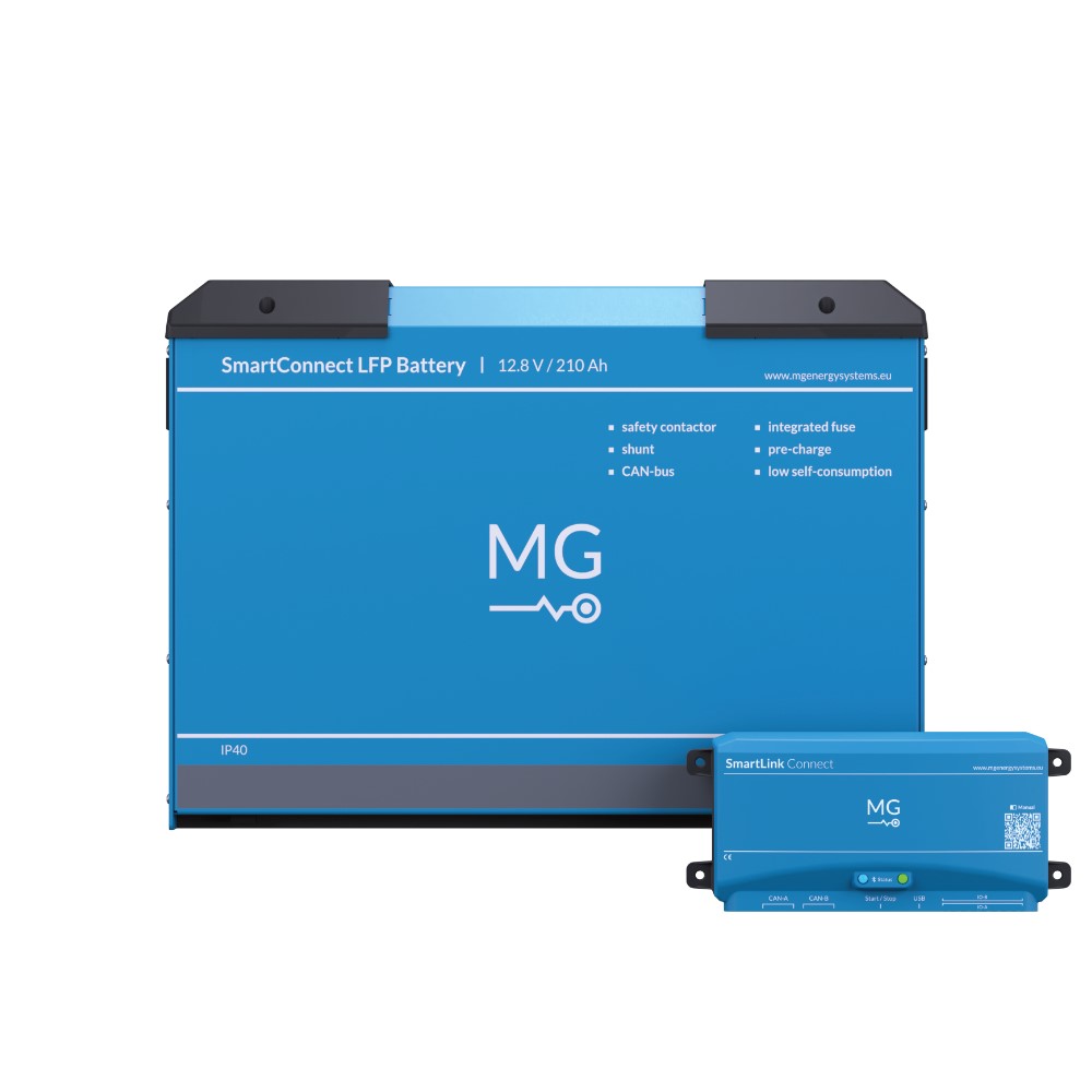 MG Energy SmartConnect Batteriesystem 12.8V 210Ah (2.688Wh)