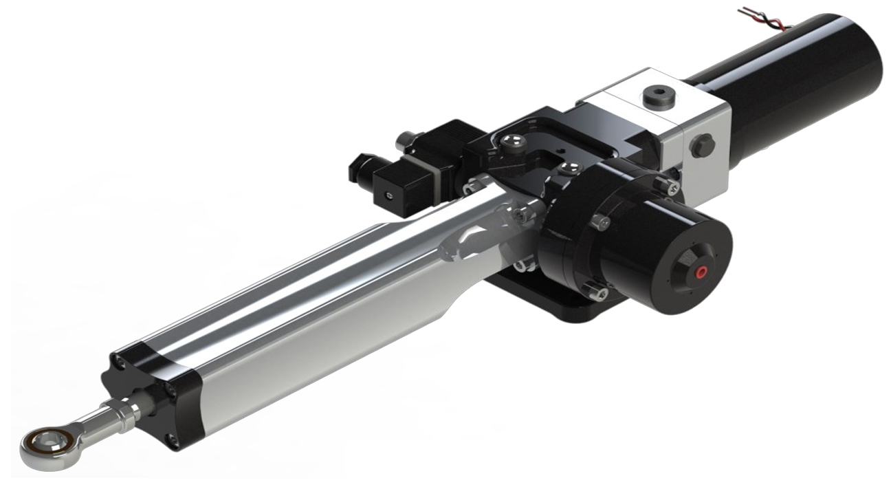 Hy-Pro Hydraulischer Linearantrieb Long (300mm Hub) versch. Ausführungen