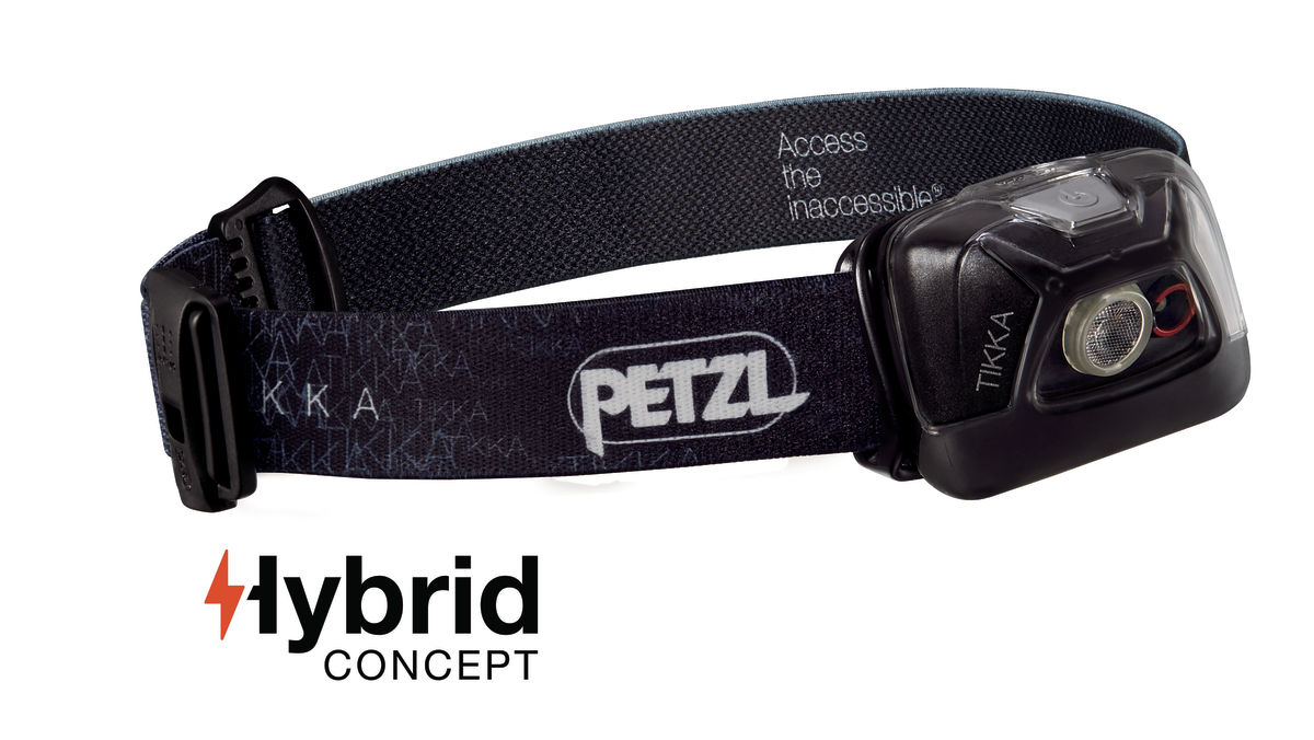 Petzl Stirnlampe Tikka schwarz