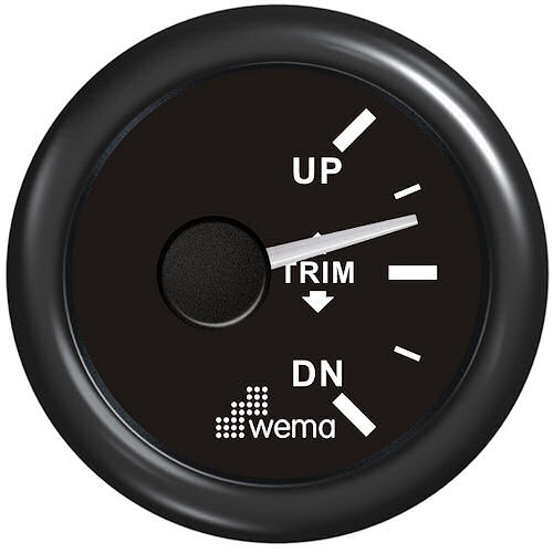 Wema Trim Anzeige schwarz