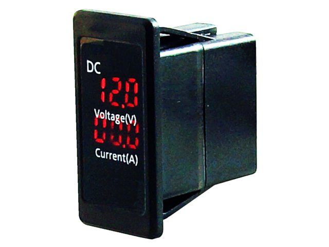 Talamex Volt- und Amperemeter für Deluxe Schalterserie