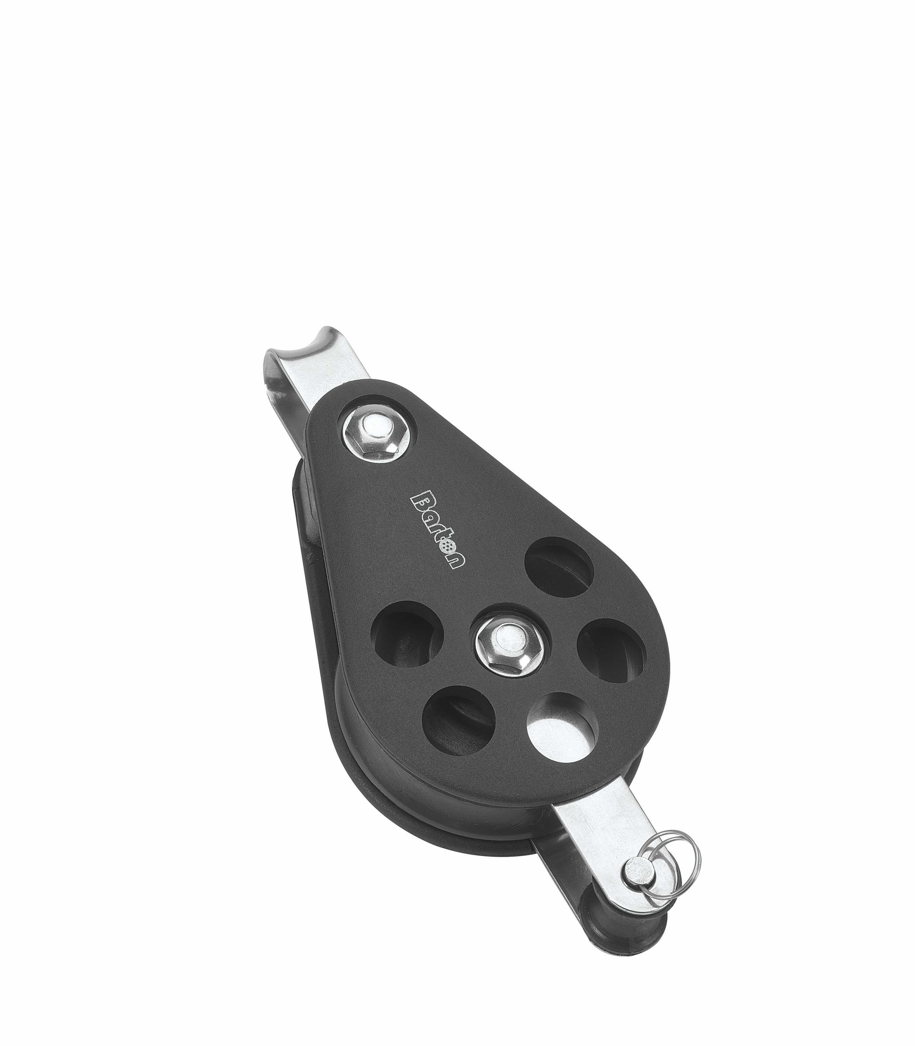 Barton Size 7 Gleitlagerblock einfach mit festem Auge und Unterbügel