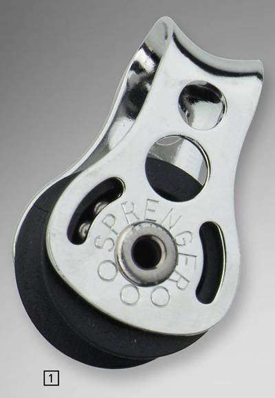 Sprenger 6mm Micro XS Block einfach mit durchgehendem Bügel