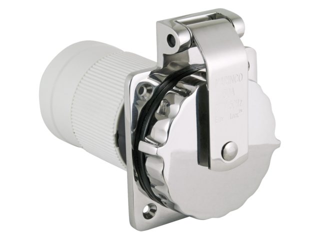Marinco Bordeinspeisung 32A Edelstahl 6371EL-BXPK