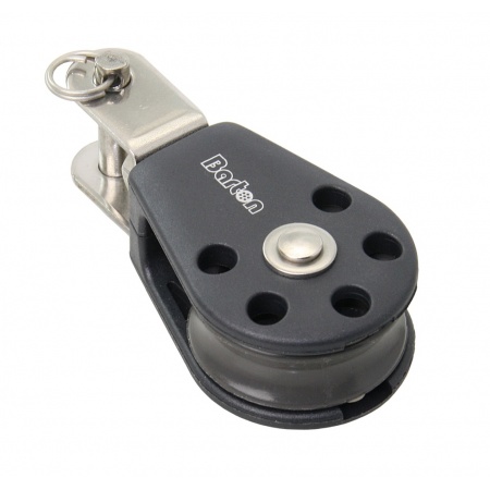 Barton Size 2 Gleitlagerblock einfach mit fester Gabel