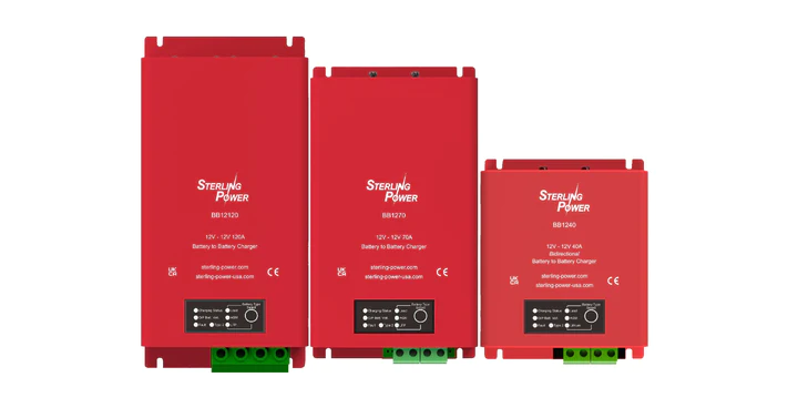 Sterling Hochleistungs-B2B Ladegerät Typ BB (Batterie-zu Batterie)